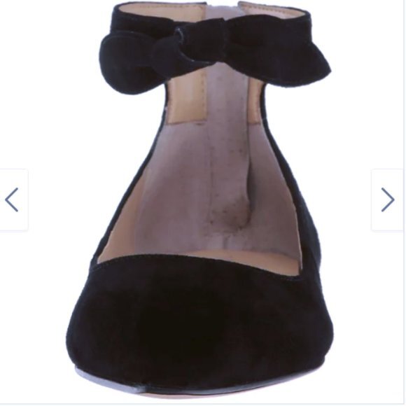 NWT Ivanka Trump Tramory Suede Pointed Toe Flats - Picture 3 of 11